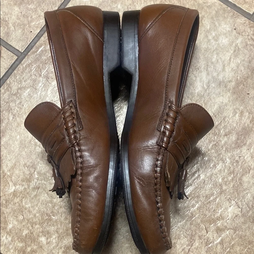 Florsheim Men's 8 1/2 Brown Loafers Business Professional Office Comfortable